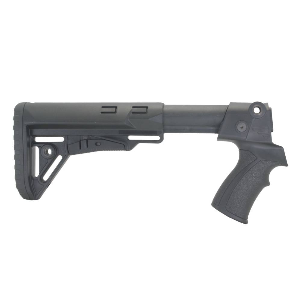 Приклад телескопический Sharp на Бекас 12, 16, DLG Tactical. Черный