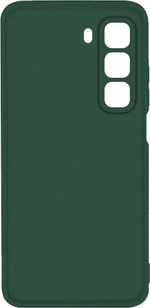 Мягкий Soft Touch чехол из силикона для INFINIX HOT 50 4G (не 5G / PRO!) с бархатной подкладкой