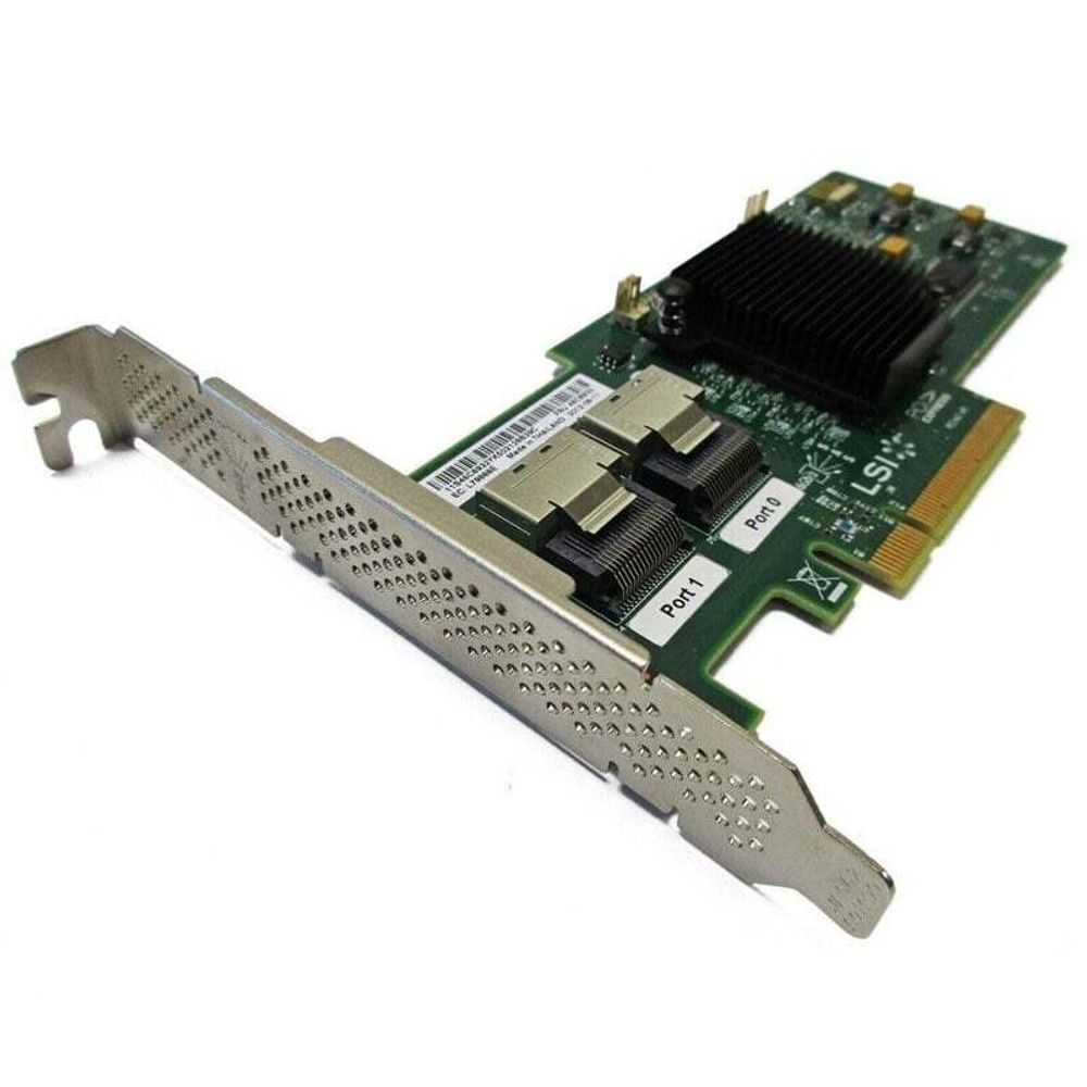 Контроллер IBM ServeRAID M1015 SAS9220-8i Int-2хSFF8087 8xSAS/SATA RAID10(50) U600 PCI-E8x 46M0831