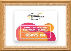 Рама 65x75 для картин и фотографий