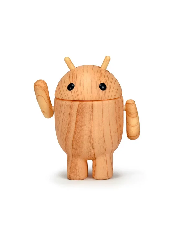 Android Mini Collectible Figure робот виниловый коллекционный, из сосны (Pine Pal)