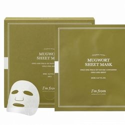 I'm From Mugwort Sheet Mask (box/10)  - Тканевая маска с полынью
