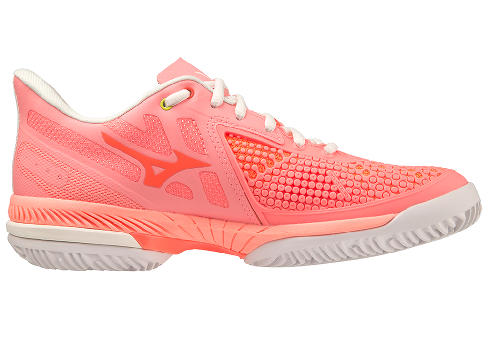 Женские Кроссовки теннисные Mizuno Wave Exceed Tour 5 CC - красный