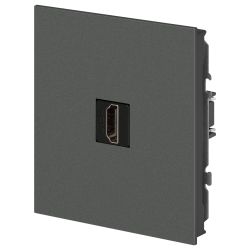 Розетка ЭРА Arktik 16-3114-06 HDMI графит | Эра Arktik