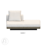 Connery sofa by Minotti Set 1 module 2