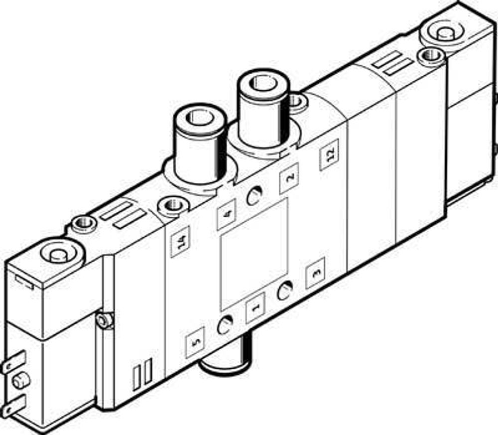 CPE10-M1BH-5/3G-QS4-B Распределитель с электроуправлением