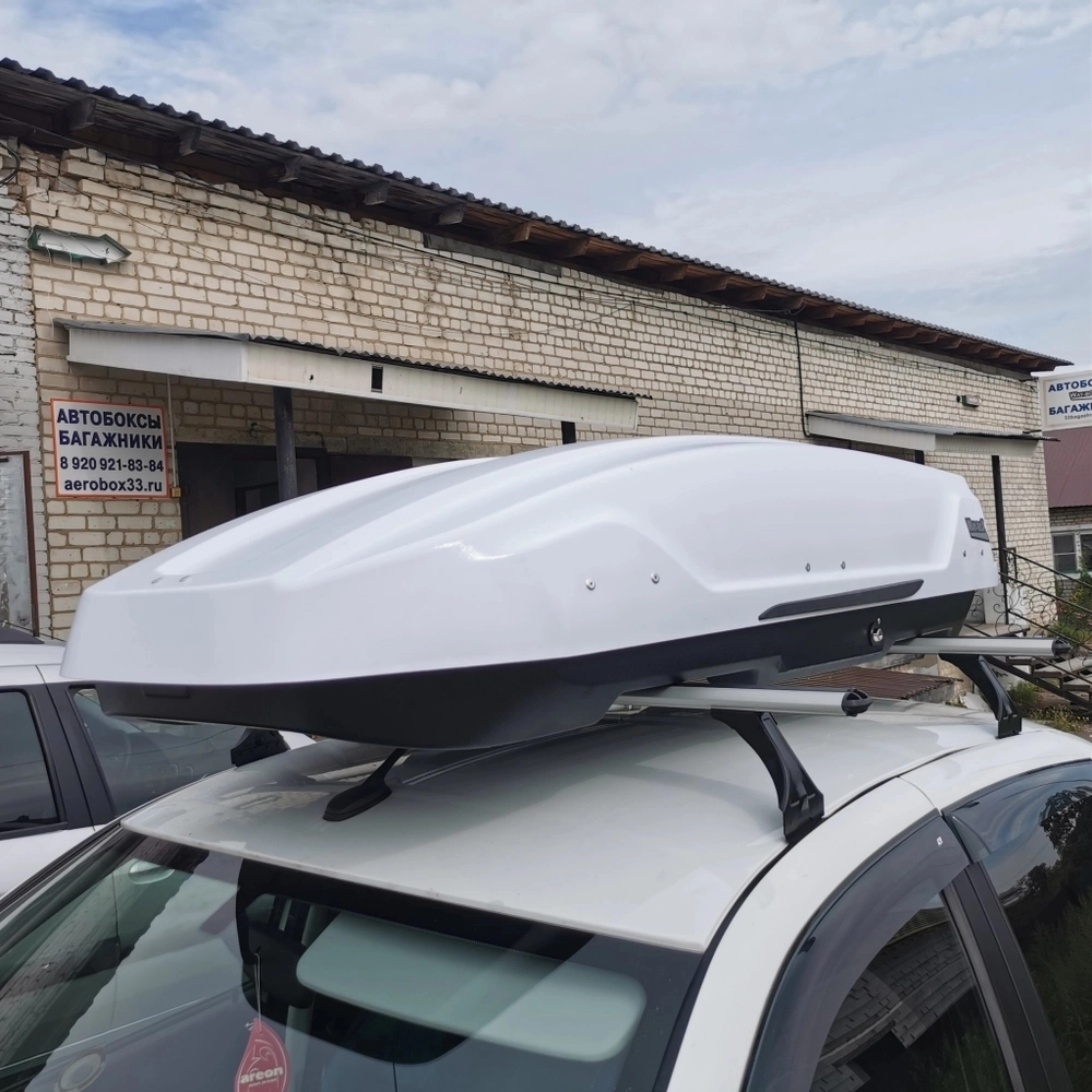 Автобокс Way-box Cobra 480 на крышу Lada Granta
