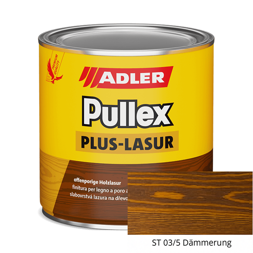 Pullex Plus-Lasur — лазурь для фасада с УФ-защитой и защитой от грибка | Adler (Австрия)