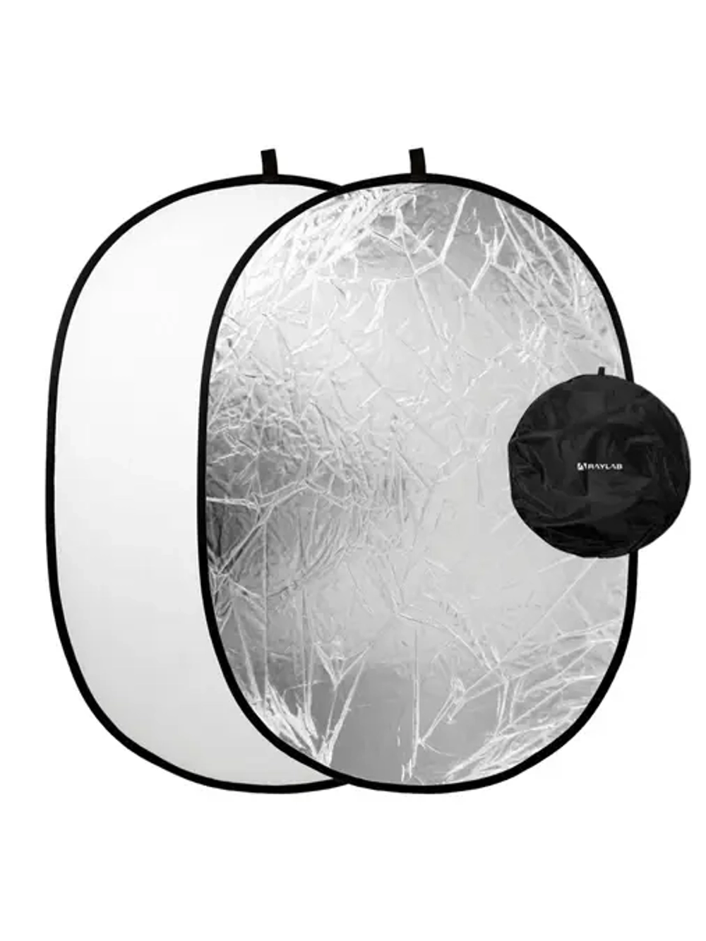 Отражатель 2в1 Raylab RF-09 серебро/белый 110*150см