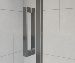 Душевая дверь Flex VDP-1F900CG, 900, хром, стекло тонированное,