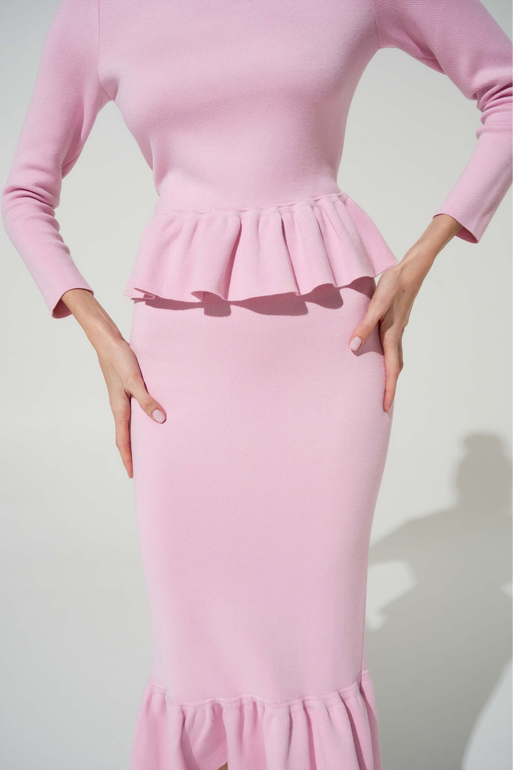 Костюм из кашемира с хлопком Pink