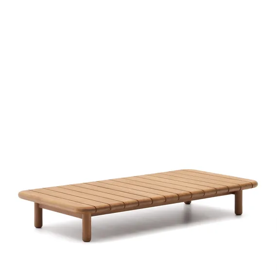 Журнальный столик Turqueta из массива тика, 140x70 см