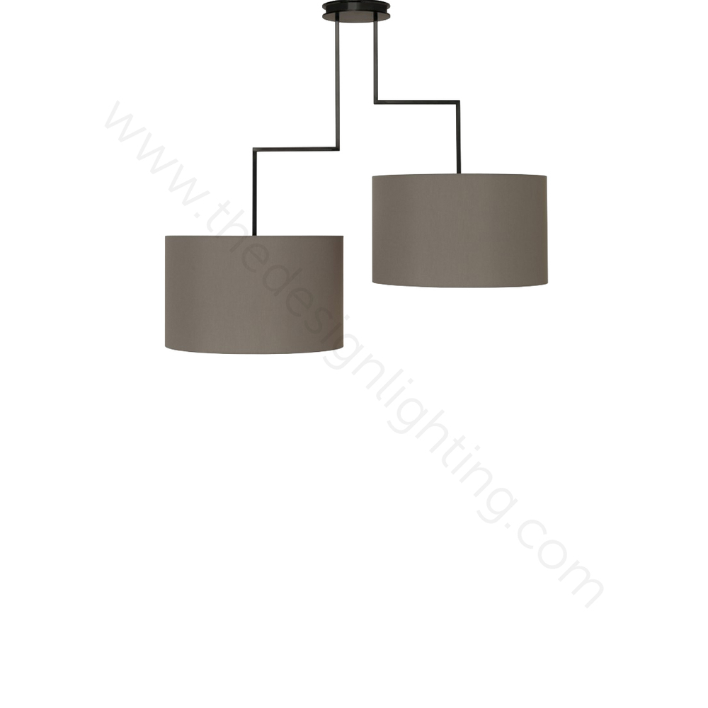 Ceiling design lamp  Noon 2 by Zeitraum (Grey)