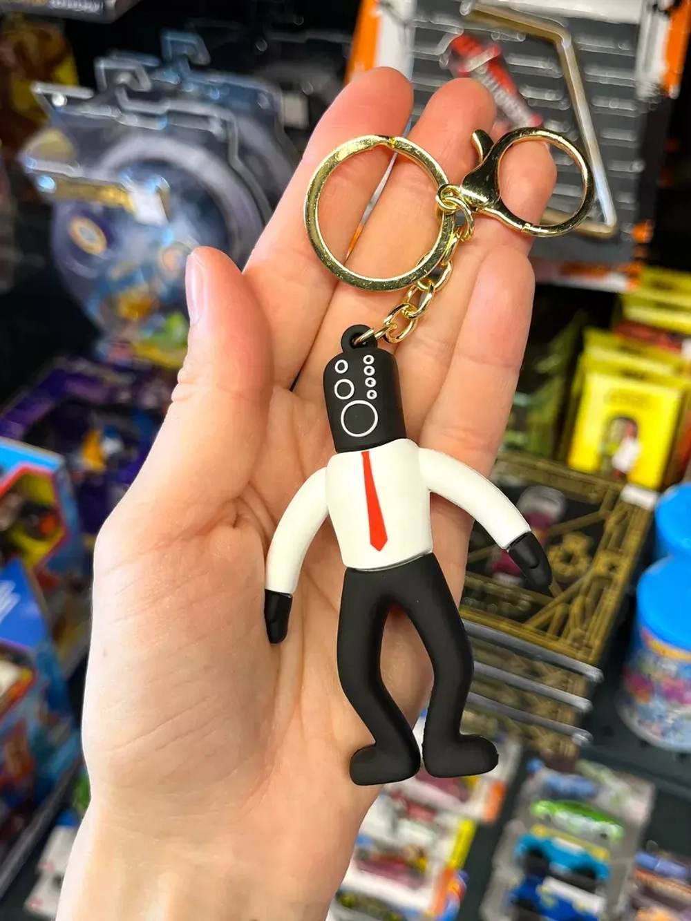 Спикермен игрушка брелок Скибиди Туалет