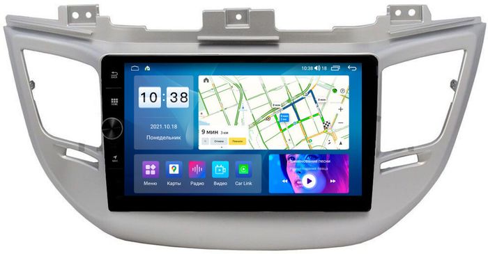 Магнитола для Hyundai Tucson 2016-2018 - Parafar PF546LHDAV на Android 12, Быстрая, CarPlay, 4G SIM-слот