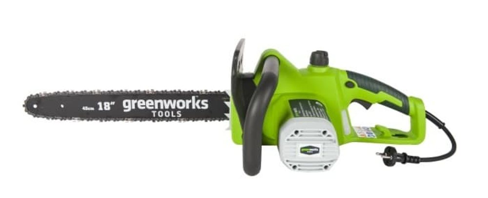 Цепная пила электрическая Greenworks Арт. 20037, 2000 Вт, 46 см