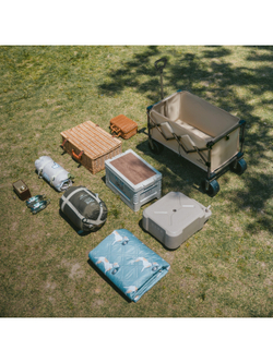 Тележка туристическая Naturehike Light 88х46х93 см, 100 л, коричневая