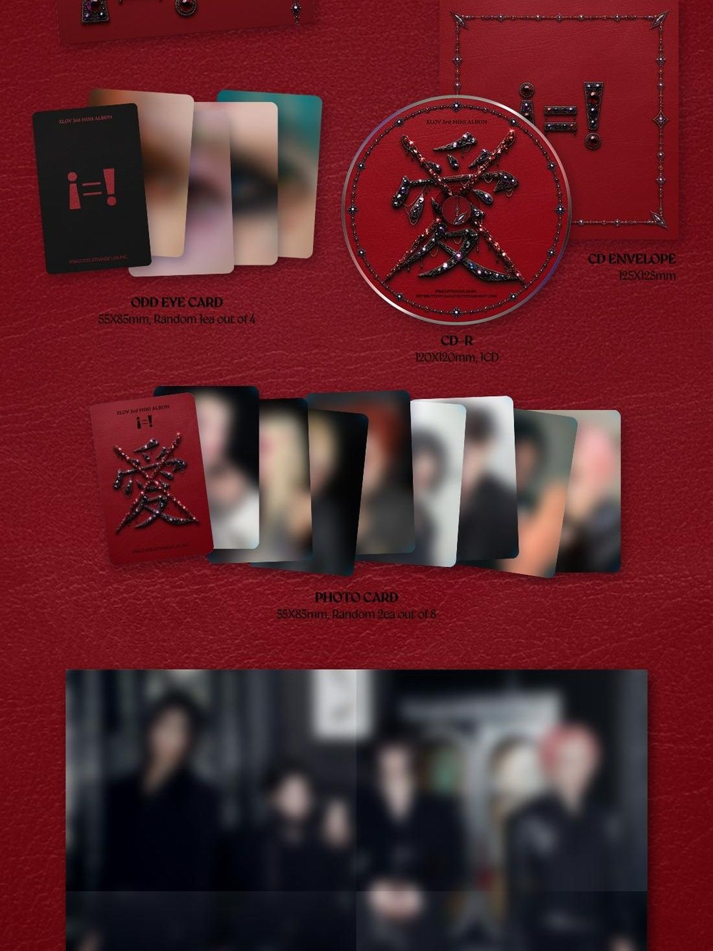 (ПРЕДЗАКАЗ) Альбом XLOV - I ! 3rd EP Album 2 Version SET