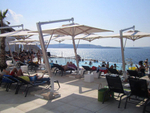 Зонт профессиональный 3х3 м Scolaro Pompei Braccio, белый, слоновая кость