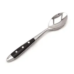 Ложка чайная 16,7 см ручка черный пластик Grazia P.L. Proff Cuisine [12]