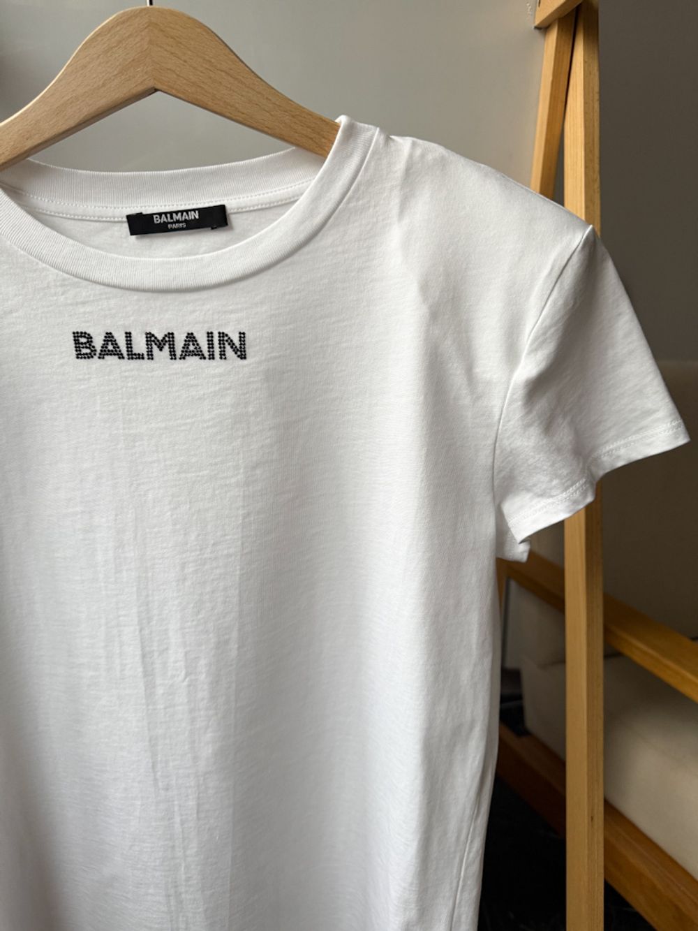 Новая хлопковая футболка Balmain, 164