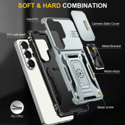 Чехол Safe Case с кольцом и защитой камеры для Samsung Galaxy S26 Ultra