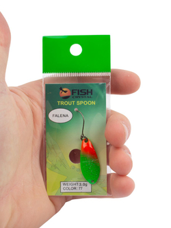 Блесна Fish Crystal FALENA 30 мм 3г на форель цвет 77