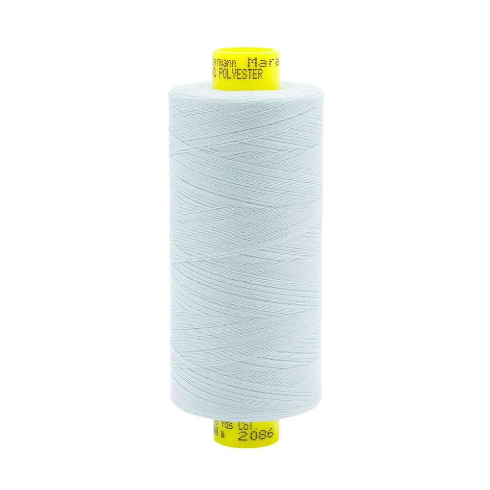 Нитка Gutermann Mara 150 (1000 метров), 1 кат., особо тонкая | 2086 нежно-мятный