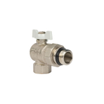 Кран шаровый со сгоном угловой 3/4" американка HLV