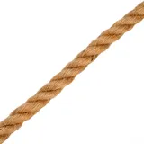 Веревка джутовая, L 10 м, крученая, D 8 мм Сибртех — фото 3