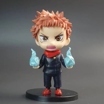 Фигурка Итадори Юдзи с огнем, Магическая битва, Jujutsu Kaisen, 10 см