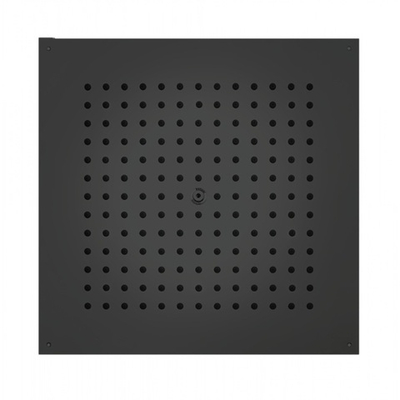 Bossini Dream-Cube Flat душ с потолка тропический дождь 470х470 мм, цвет nero opaco