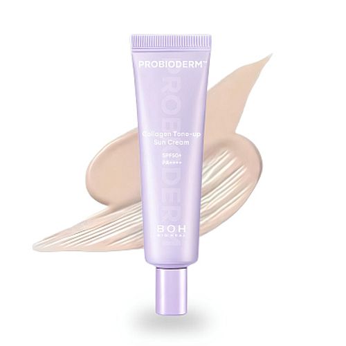 Bioheal BOH Probioderm Collagen Tone Up Sun Cream SPF50+ PA++++ тонирующий солнцезащитный крем