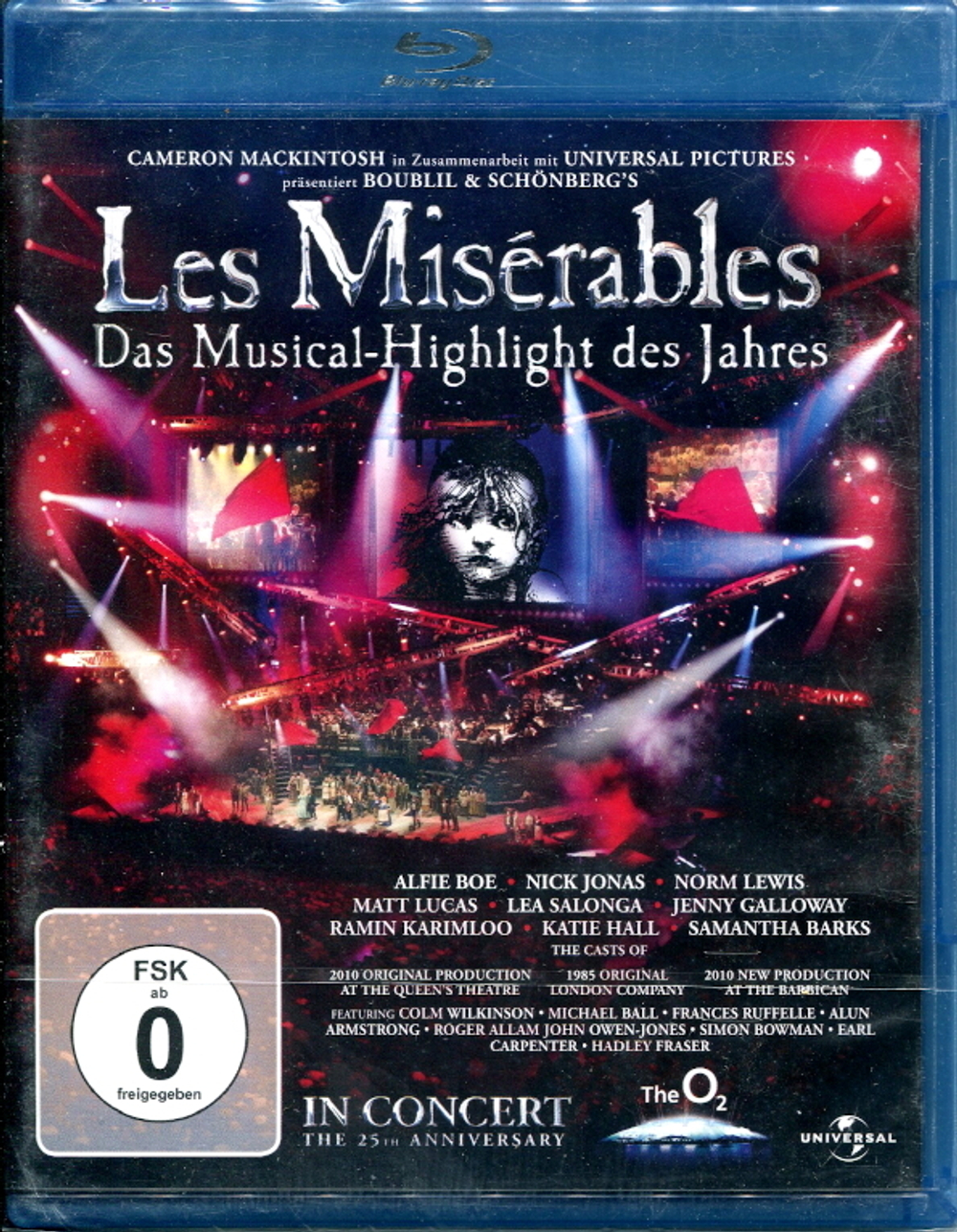 Сборник / Les Miserables In Concert (The 25th Anniversary At The O2)(Blu-ray)