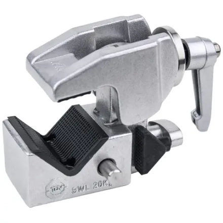 Зажим Kupo KCP-710 Convi Clamp Silver W/Ratchet Handle & KCP-7SDL Saddle