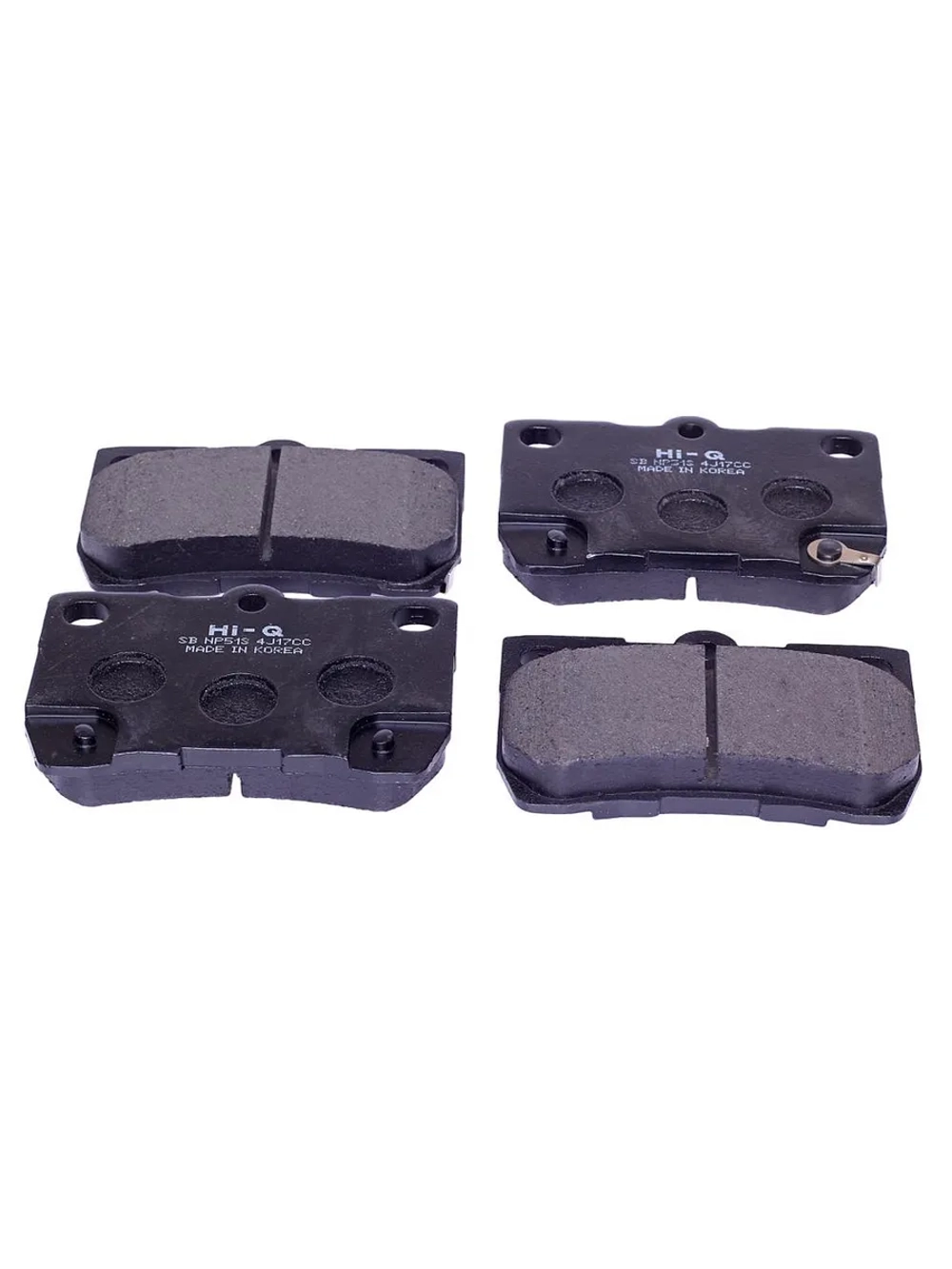 Колодки тормозные LEXUS GS300,GS430,GS450H задние (4шт.) SANGSIN