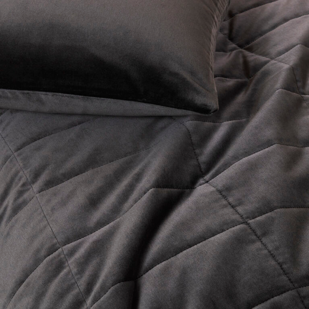 Покрывало Luxury Cashmere Velvet Manogany Grey (270 x 260 см)