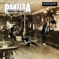 Виниловая пластинка Pantera — Cowboys From Hell (White & Whiskey Brown Marbled Vinyl)