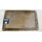 Коврик для ванной комнаты "Мемори страйпс комфорт" (Memory stripes Comfort) 50*80 Coffee кофейный