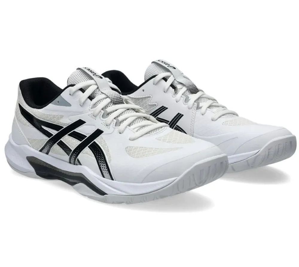 Мужские кроссовки для сквоша/бадминтона Asics Gel-Tactic 13 - white/black