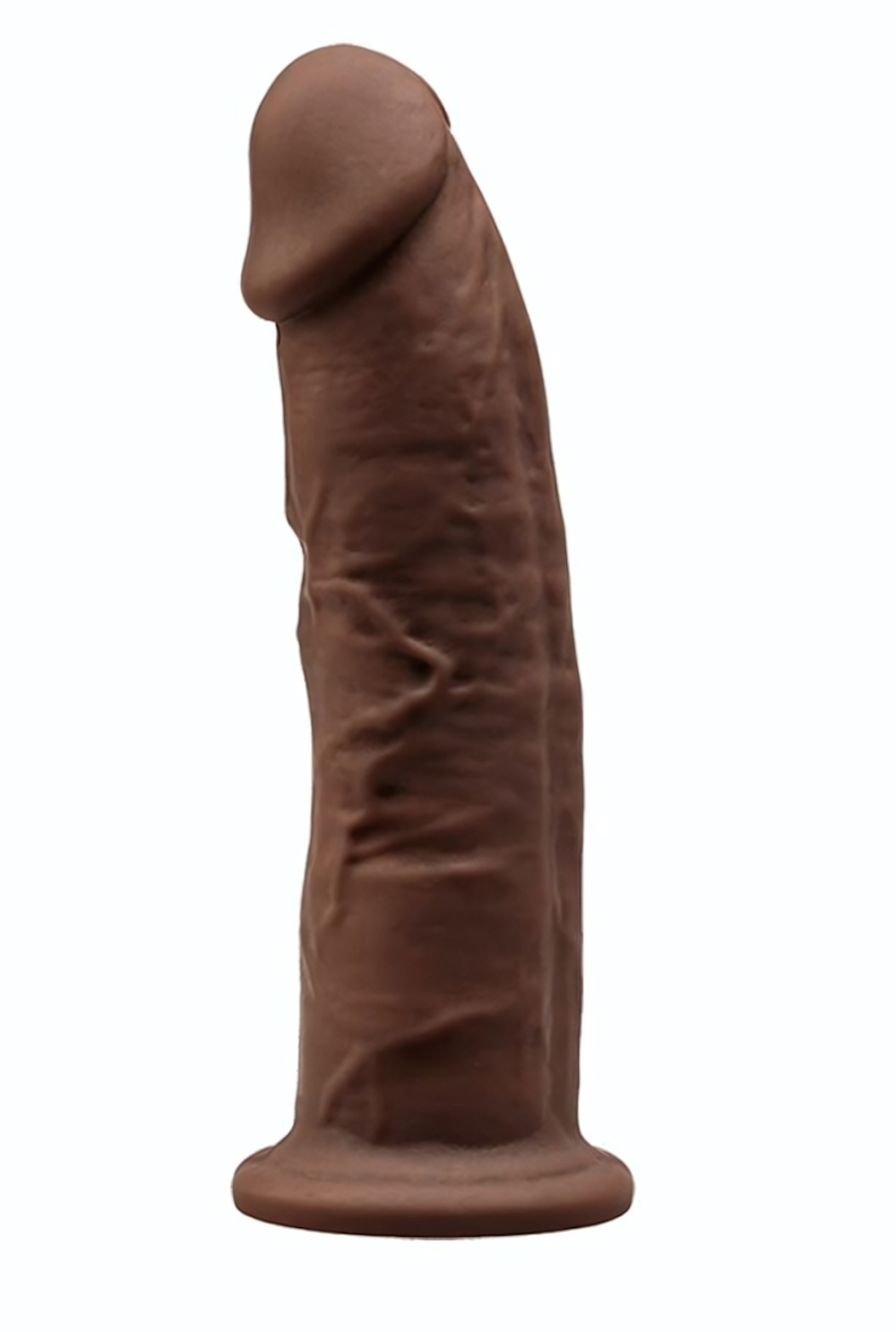 Коричневый фаллоимитатор SILEXD Model 2 - 15 см. (Цвет: коричневый)