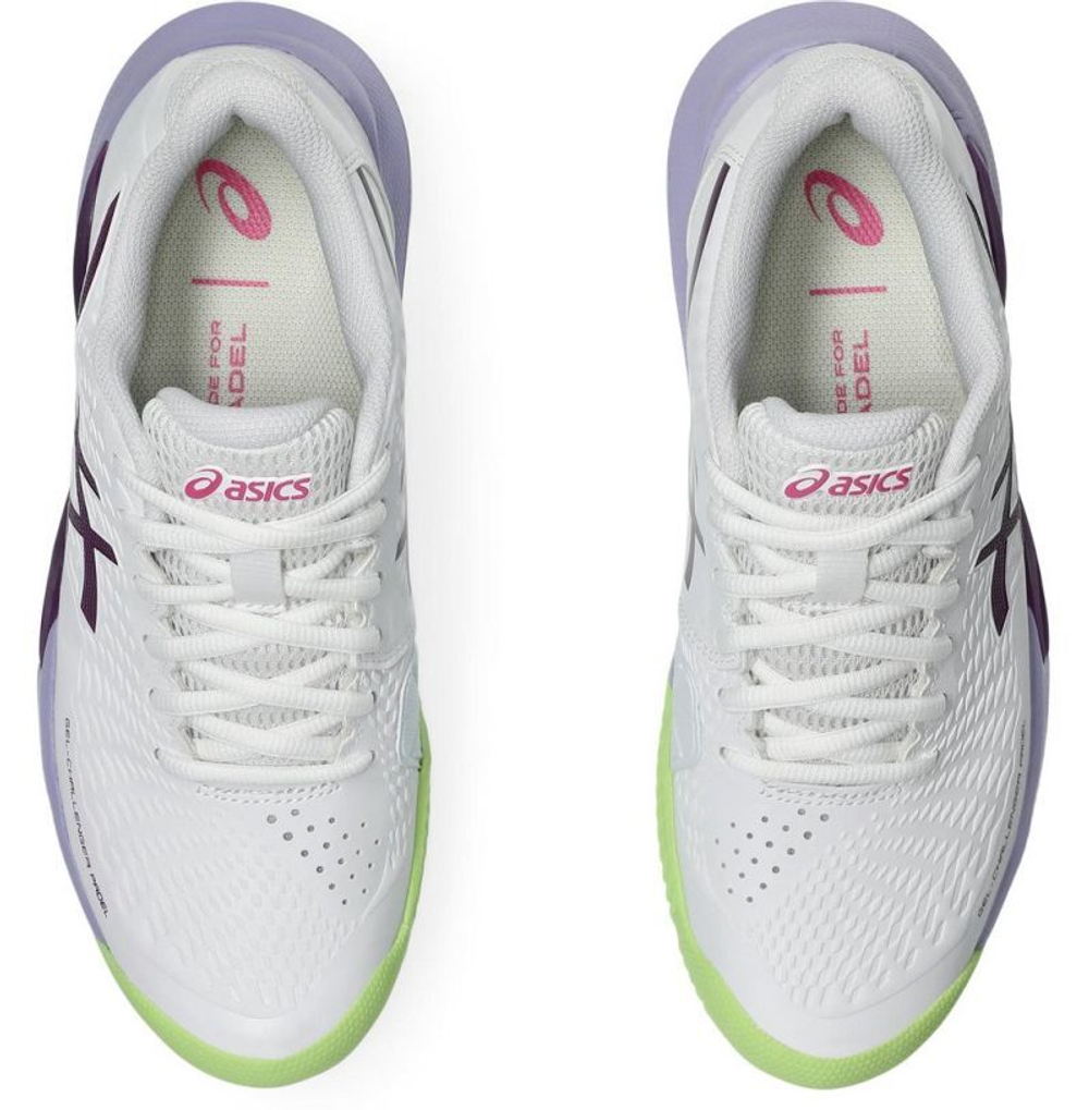 Женские кросовки для Padel Asics Gel-Challenger 14 Padel - white/deep mauve