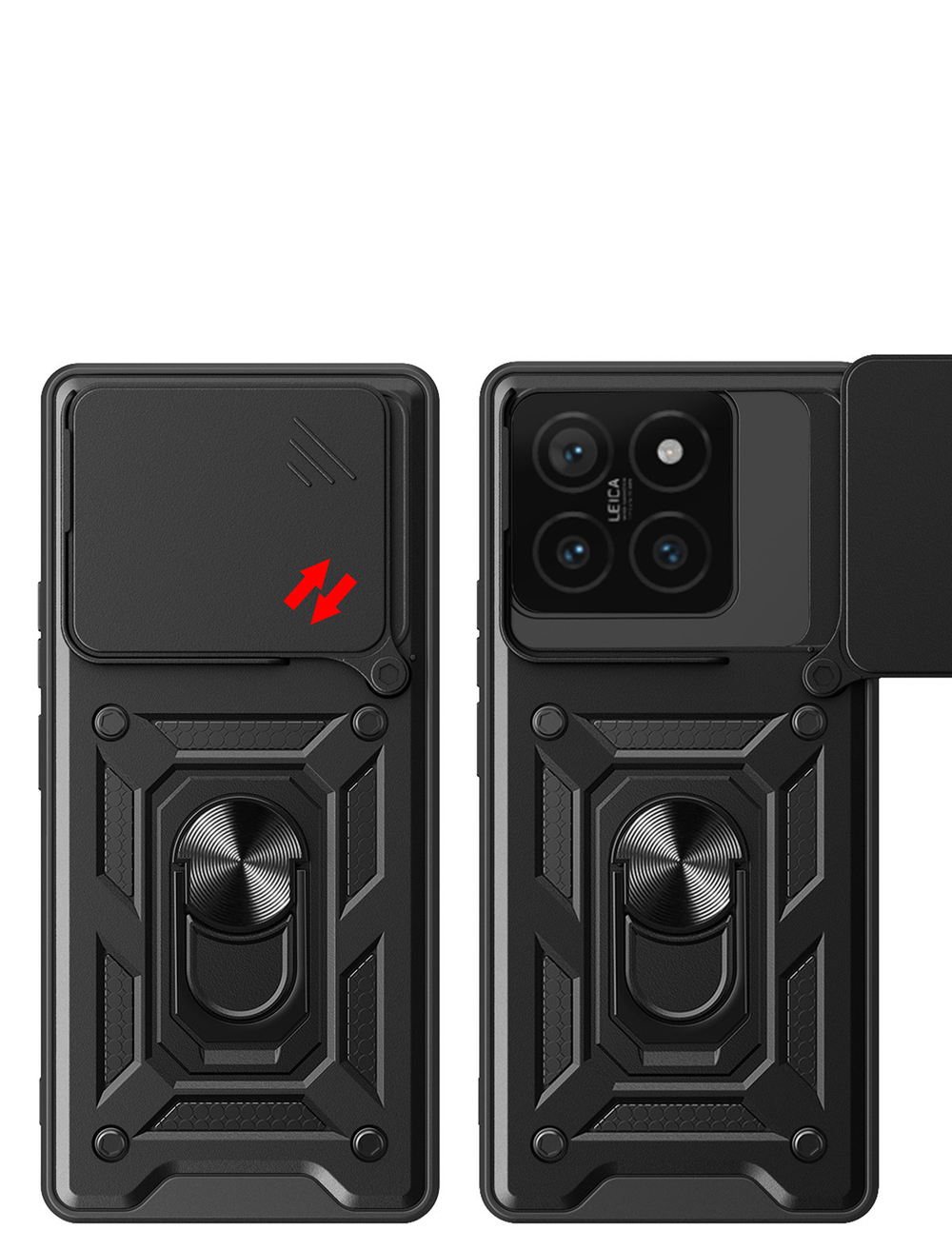 Чехол с кольцом Bumper Case для Xiaomi 14T