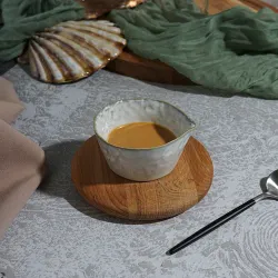 Соусник 75 мл d 8 см h4 см круглый керамика Gray Frutti di Mare P.L. [6]