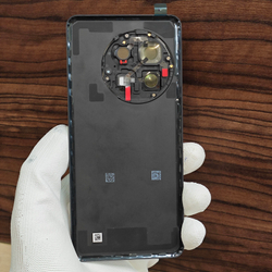 Задняя крышка для OnePlus 13 Original (экокожа) цвет: Синий / Blue (в сборе со стеклом камеры)