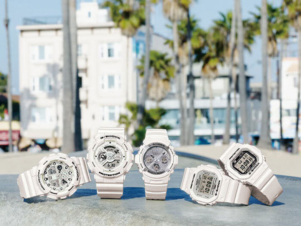 Японские наручные часы Casio G-SHOCK DW-5600MW-7E