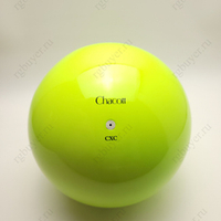 Мяч Chacott 17 см Лимонно-жёлтый 062.Lemon Yellow