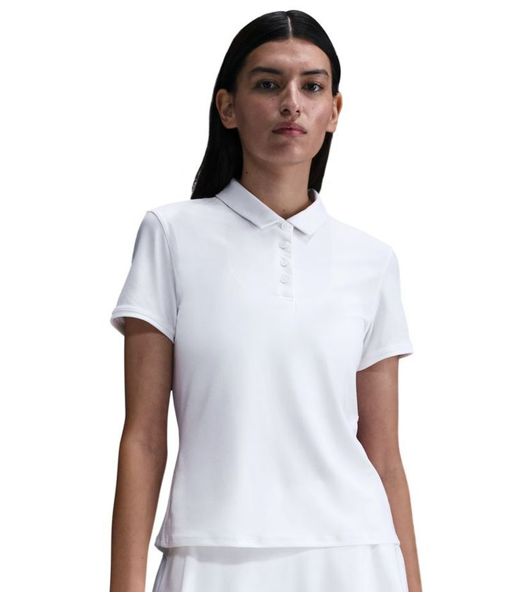 Женское теннисное поло Nike Dri-Fit Victory Short Sleeve - white/black