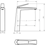 Смеситель для раковины Boheme Venturo 372-B
