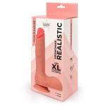 Реалистичный фаллоимитатор на присоске Erowoman Realistic XL (Цвет: телесный)